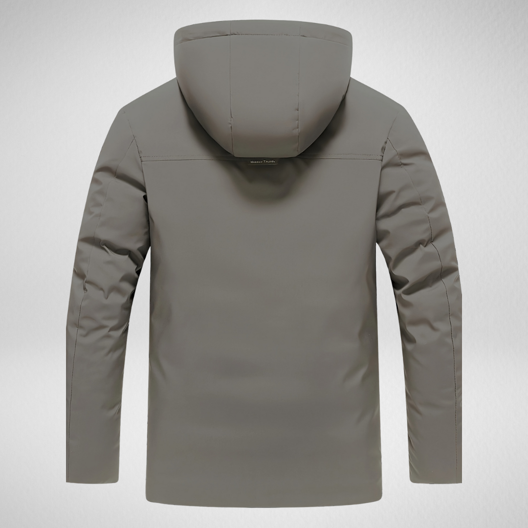 Heren Winterjas – Gewatteerd & Met Capuchon – Comfortabel Warm