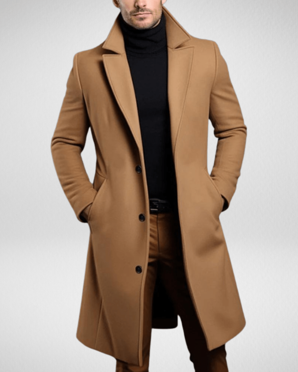 Luxe Mantel Heren - Stijlvolle Jas - Roem Herenmode