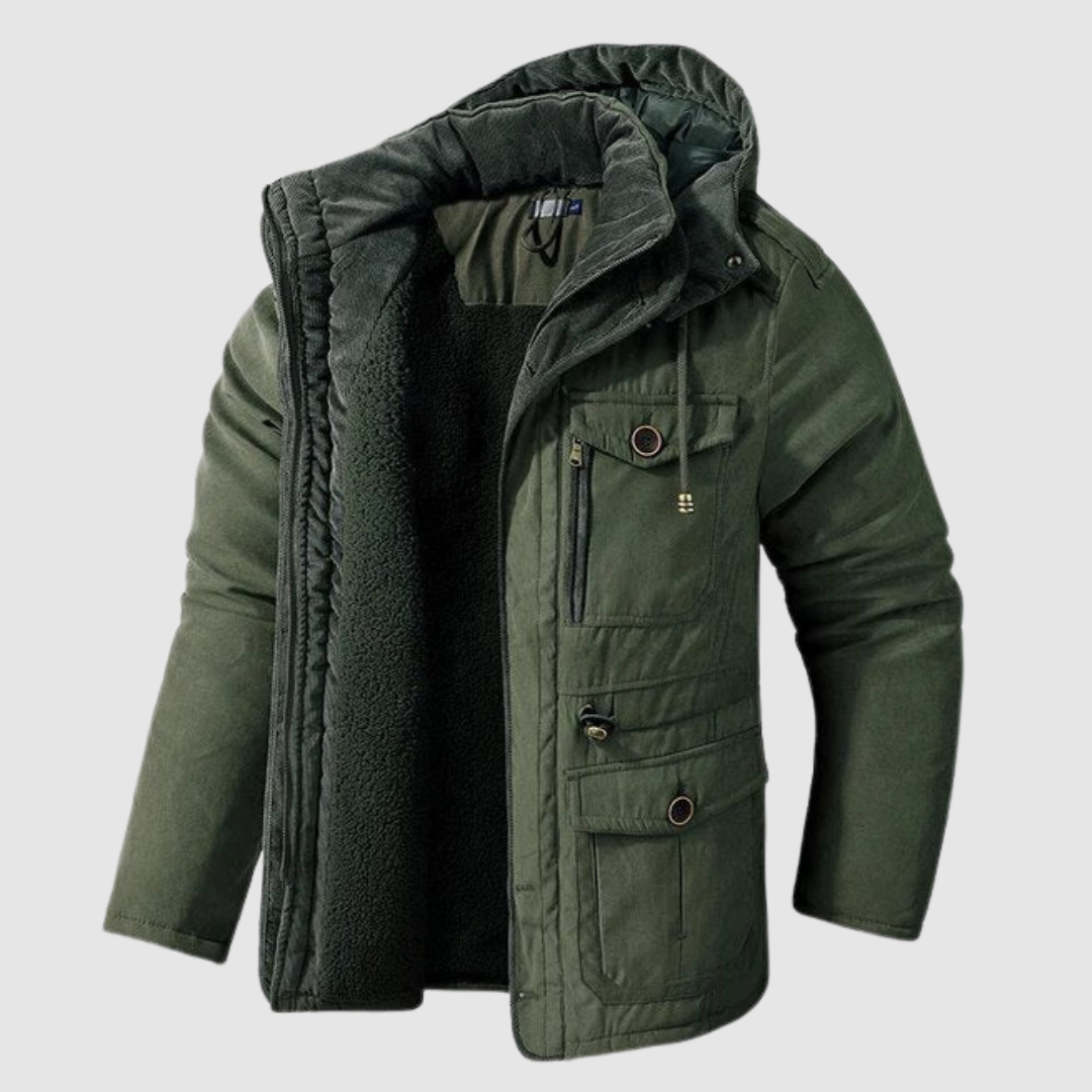 Heren Winterjas – Warm & Comfortabel