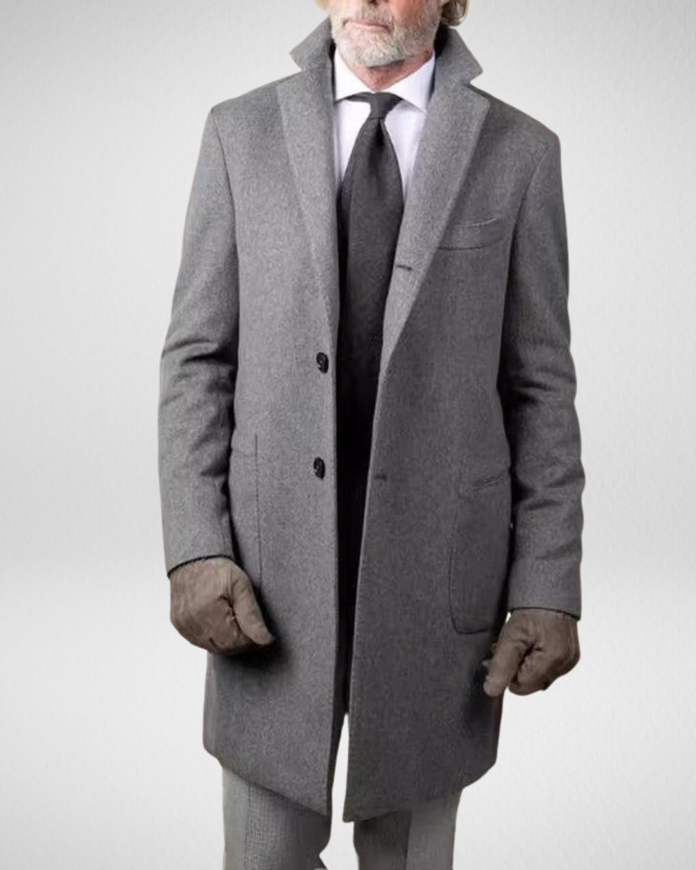 Heren Mantel Overcoat – Tijdloos – Tailored Fit
