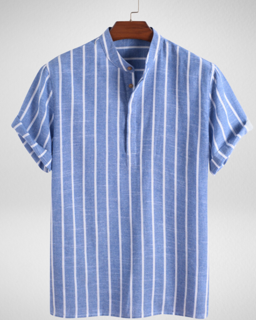 Gestreept Heren Shirt – Comfort Fit – Ademend