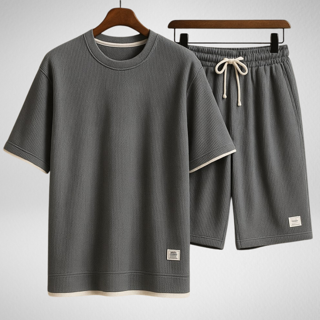 Heren Zomerset – T-shirt & Shorts – Comfortabel