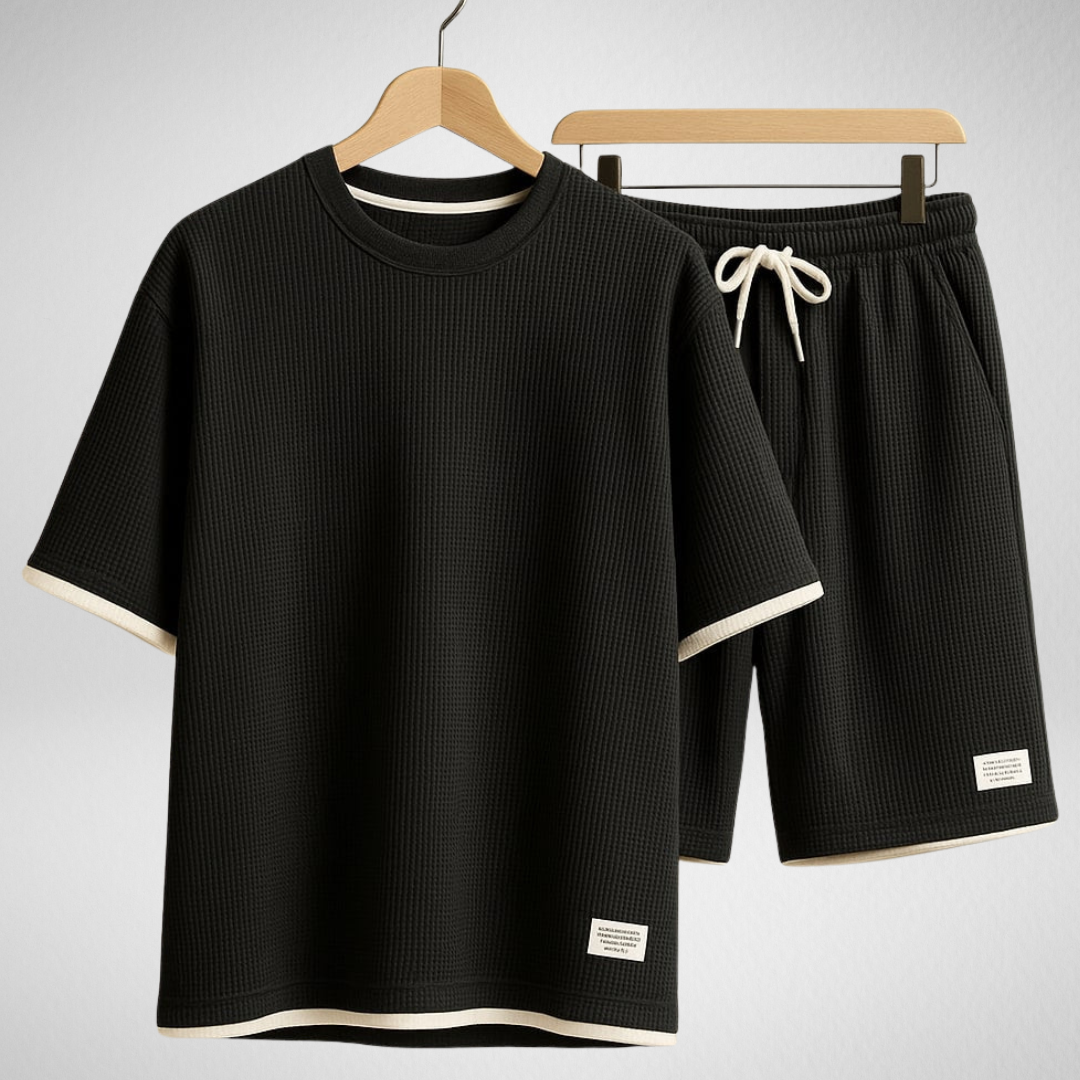 Heren Zomerset – T-shirt & Shorts – Comfortabel