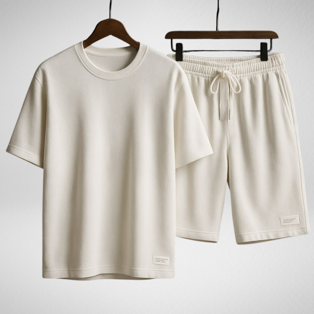 Heren Zomerset – T-shirt & Shorts – Comfortabel