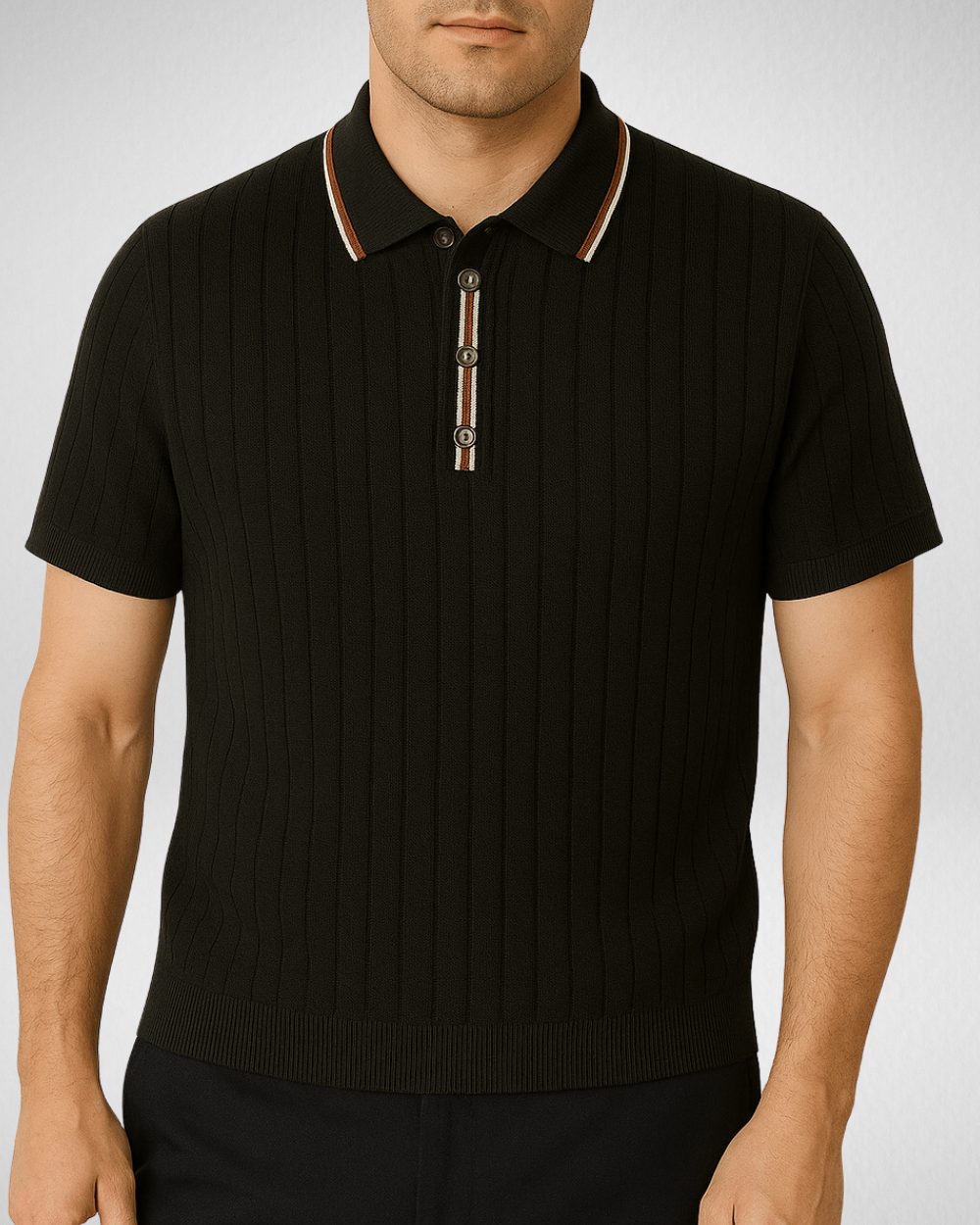 Gebreide Polo Heren – Tijdloos Design – Casual