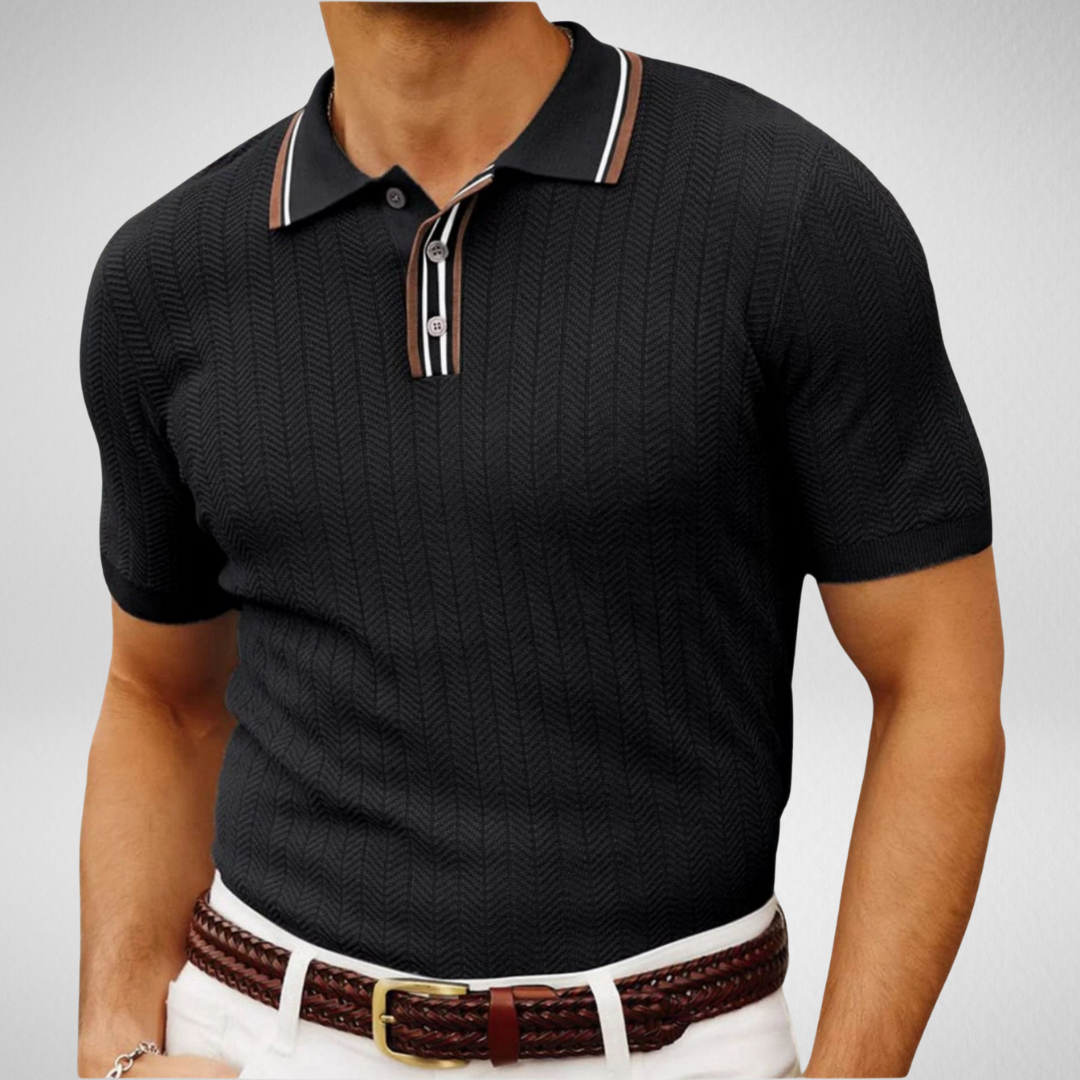 Gebreide Polo Heren – Zomer - Poloshirt