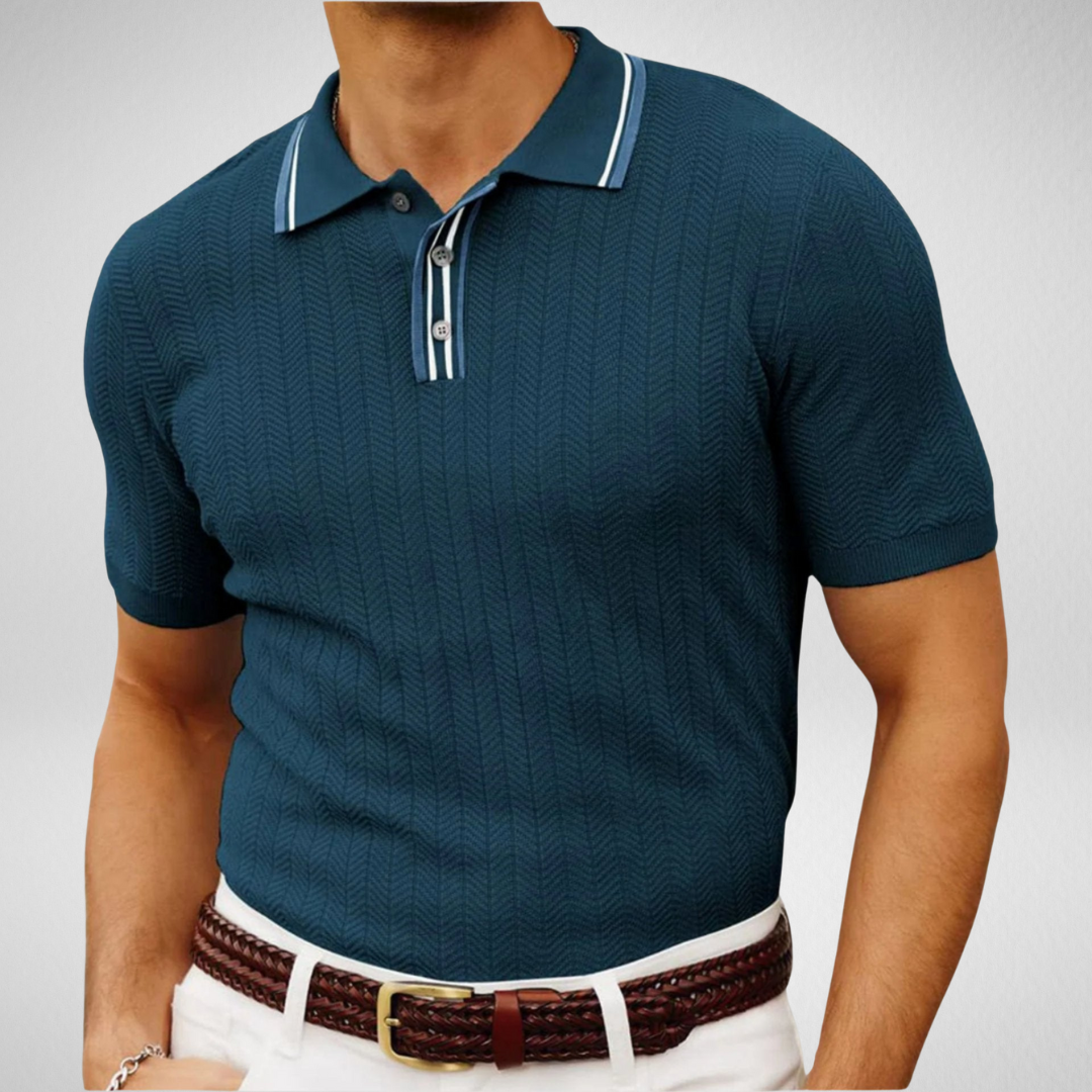Gebreide Polo Heren – Zomer - Poloshirt
