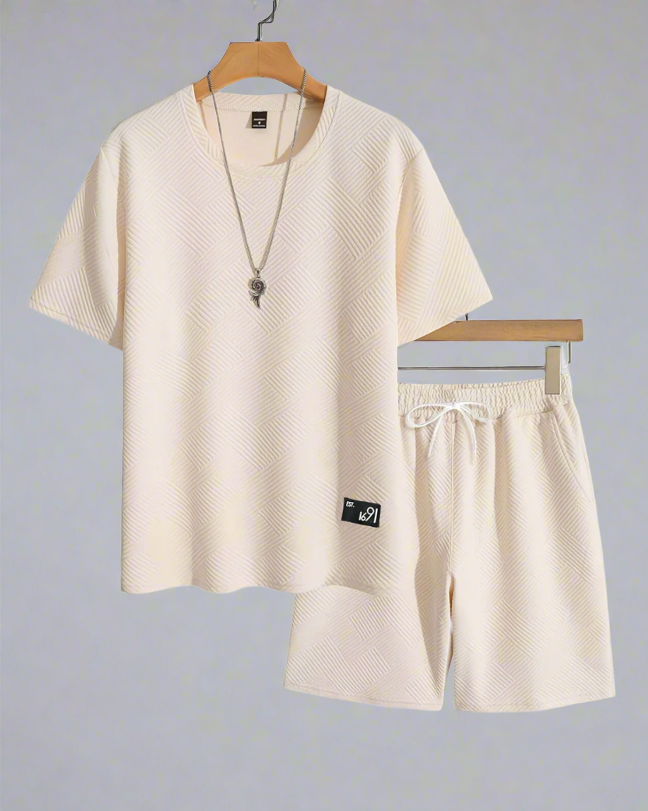 Heren Zomerset – Structuur Gebreid – Casual Dagelijkse Look