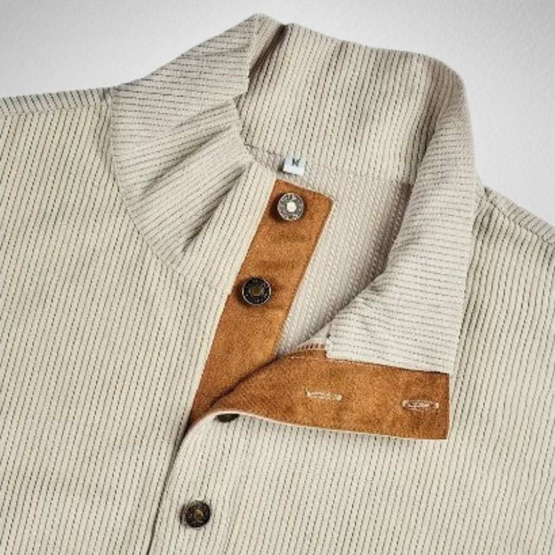 Herentrui – Geribd met Knoopsluiting – Casual & Outdoor Gebruik