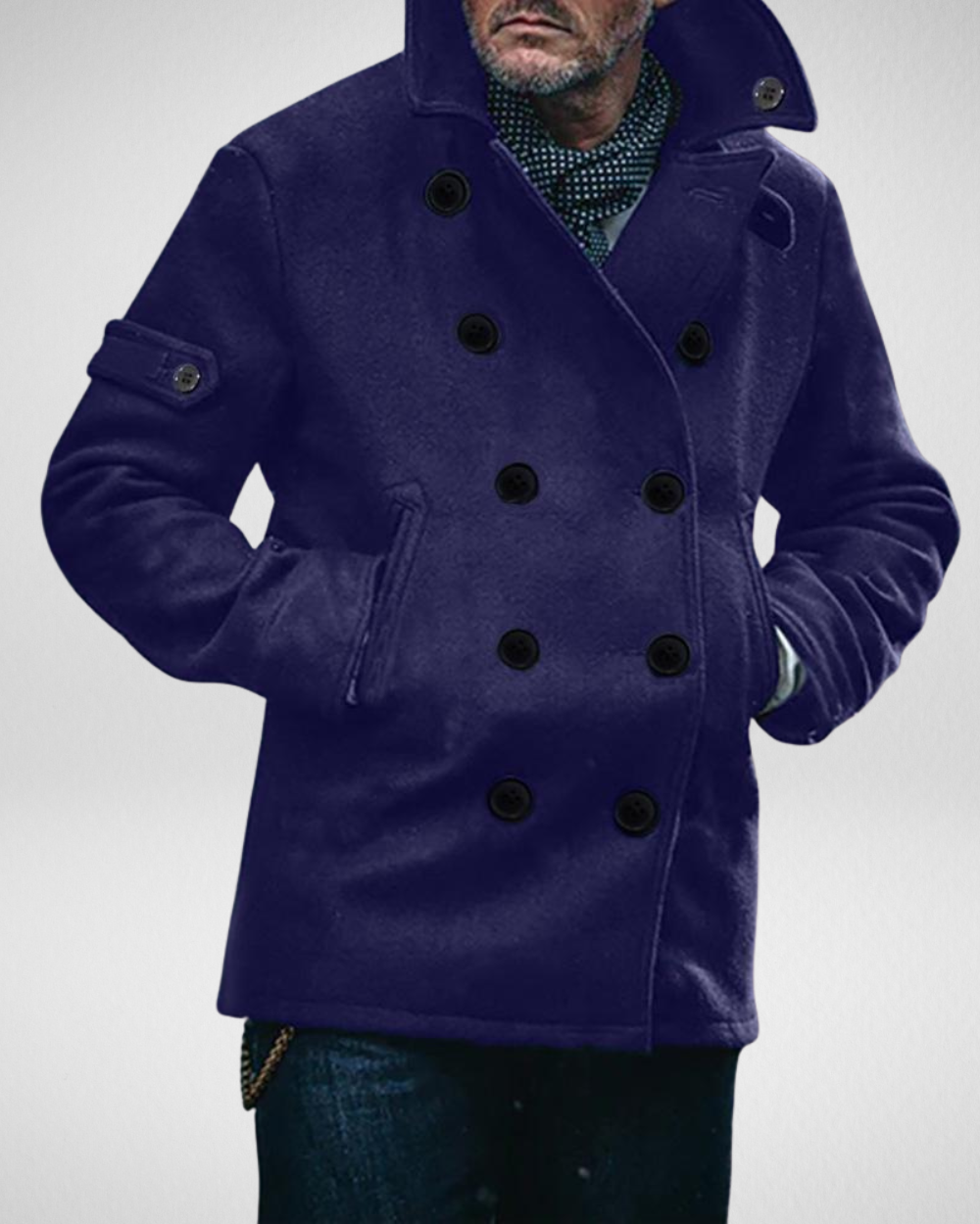 Heren Klassieke Jas – Comfortabel - Herfst & Winter