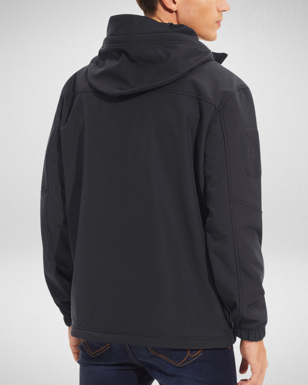 Heren Outdoor Softshell Jas – Waterafstotend & Fleece Gevoerd