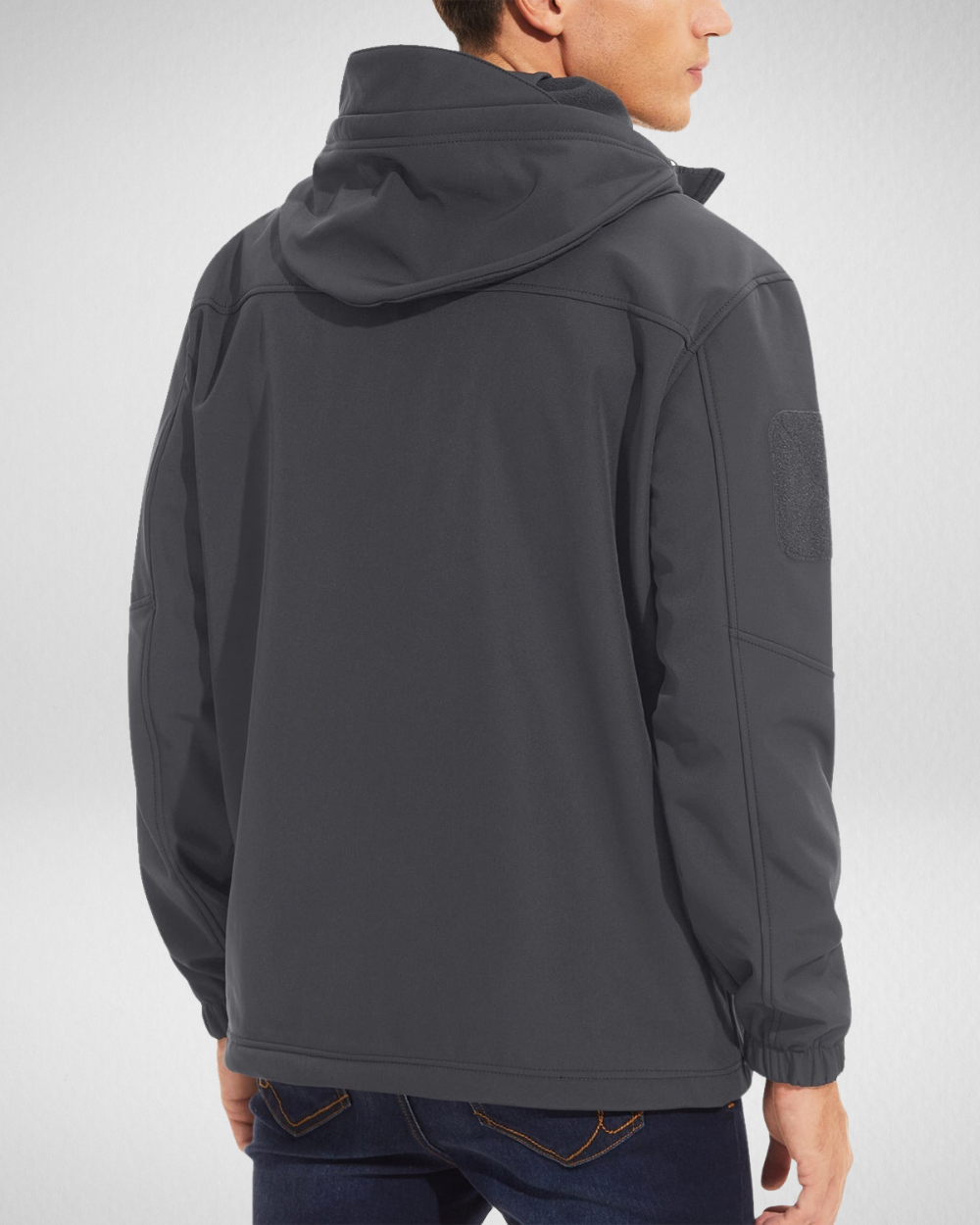 Heren Outdoor Softshell Jas – Waterafstotend & Fleece Gevoerd