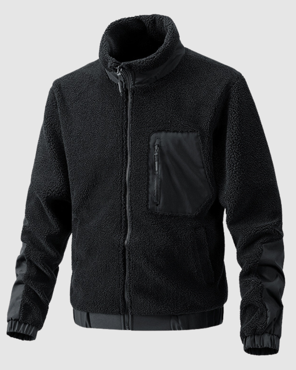 Heren Fleece Outdoor Jas – Warm - Herfst & Winter