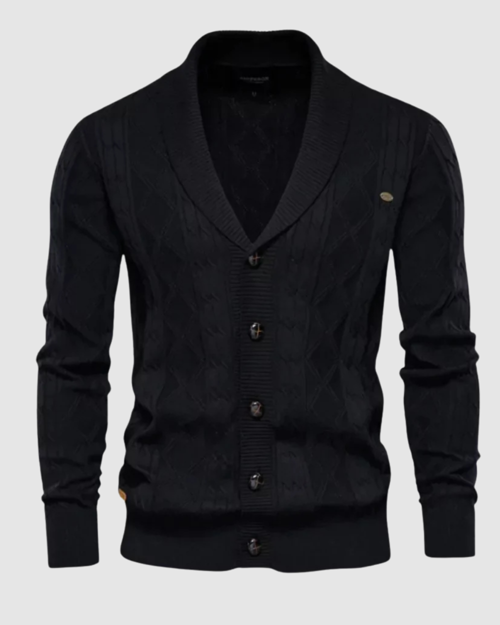 Heren Gebreide Cardigan – Klassiek & Comfortabel