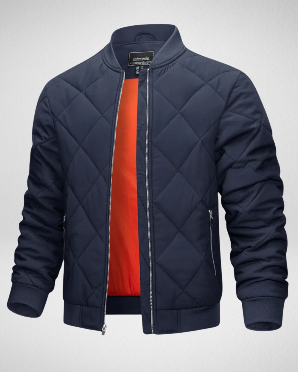 Heren Gewatteerd Bomberjack – Casual – Herfst & Winter