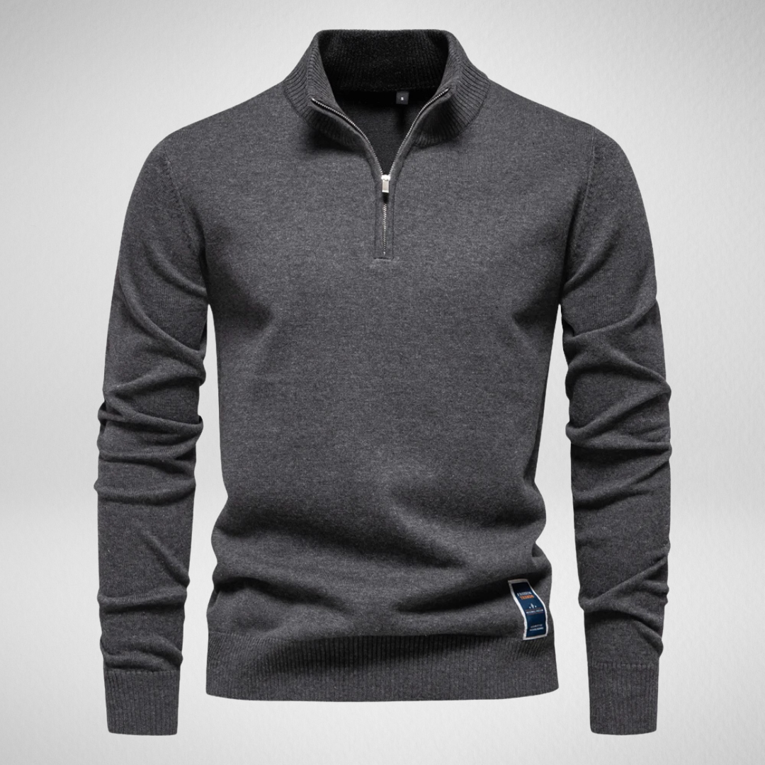 Heren Trui Quarter-zip – Stijlvol & Comfortabel