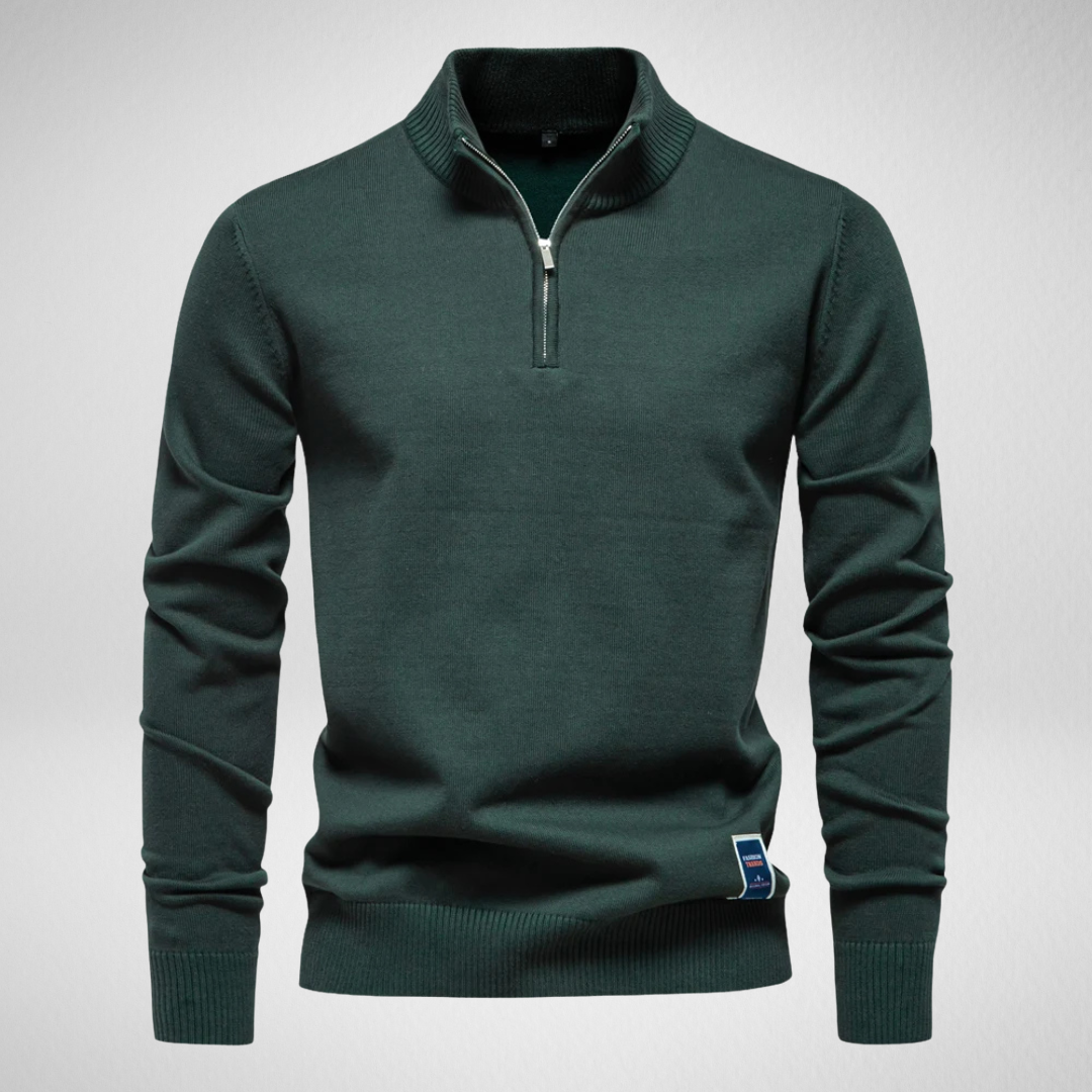 Heren Trui Quarter-zip – Stijlvol & Comfortabel