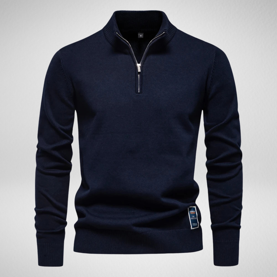 Heren Trui Quarter-zip – Stijlvol & Comfortabel