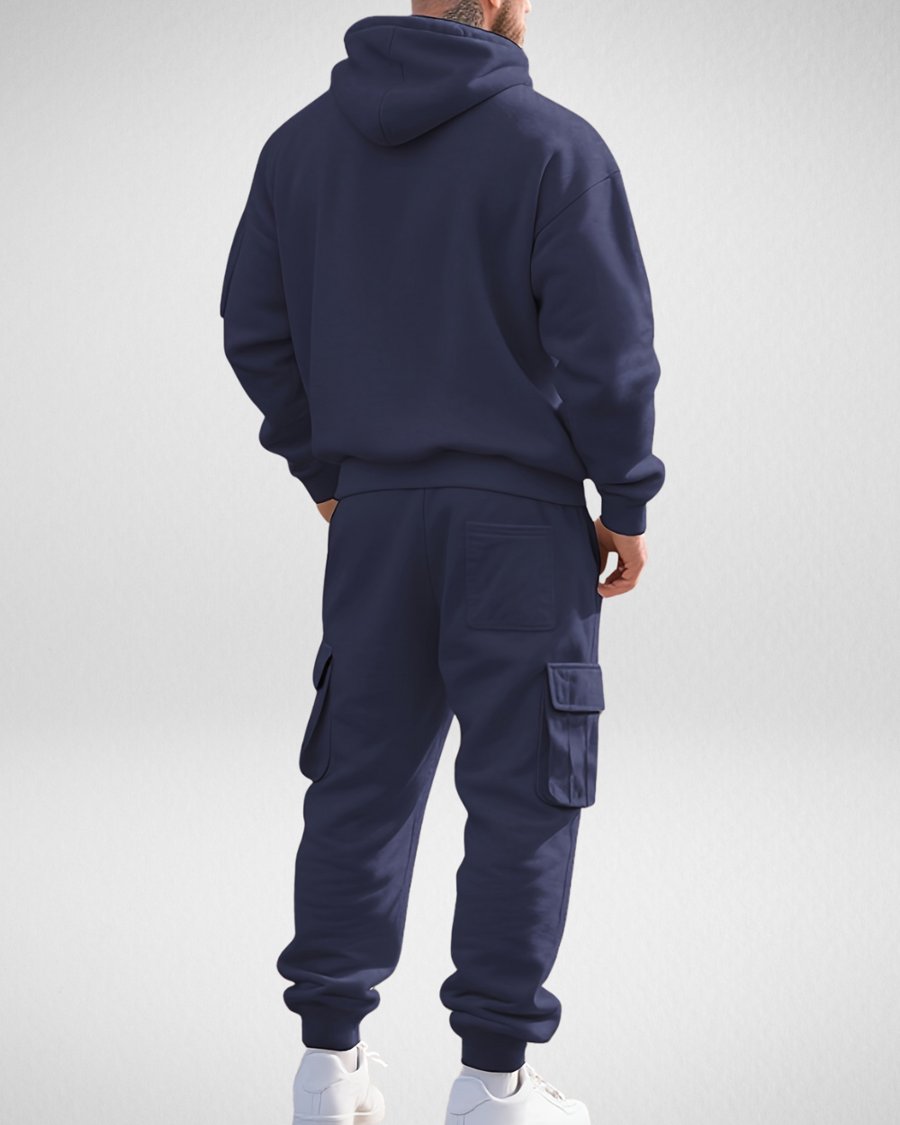 Heren Trainingspak – Hoodie & Cargo Broek – Winter