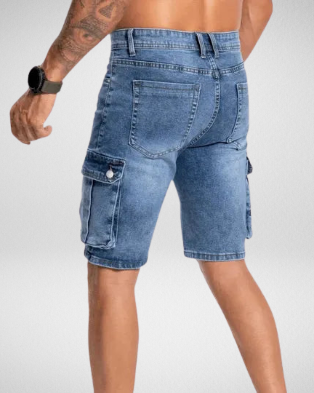 Heren Cargo Shorts – Zijlzakken – Casual zomeroutfit
