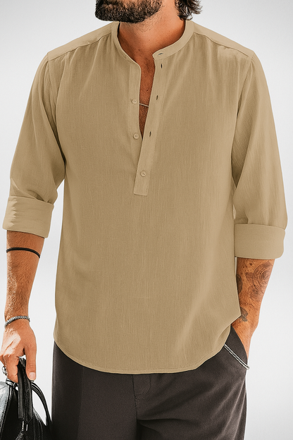 Heren Overhemdend Zomer – Casual - Ademend