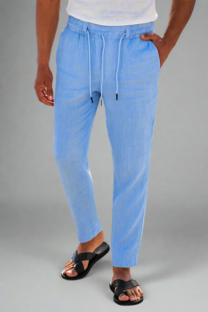 Heren Broek - Linnen Look - Ademend