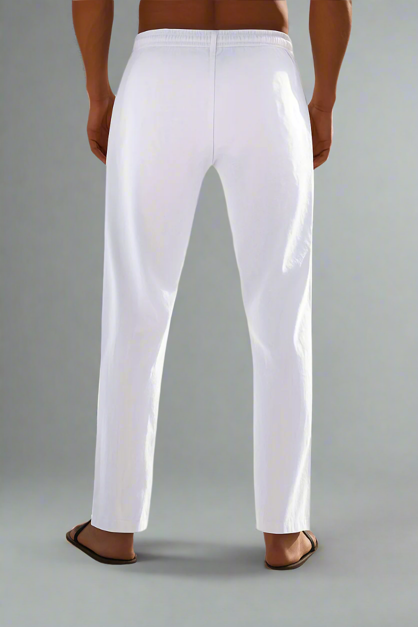 Heren Broek - Linnen Look - Ademend