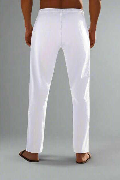 Heren Broek - Linnen Look - Ademend