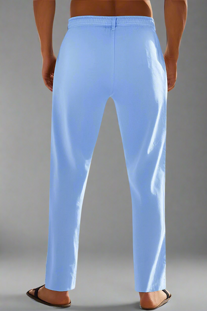 Heren Broek - Linnen Look - Ademend