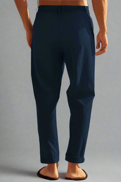 Heren Broek - Linnen Look - Ademend