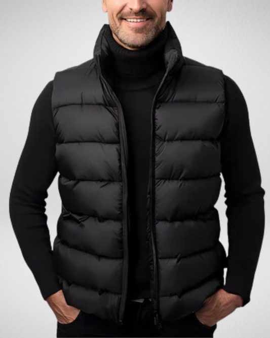 Heren Gewatteerde Bodywarmer – Herfst