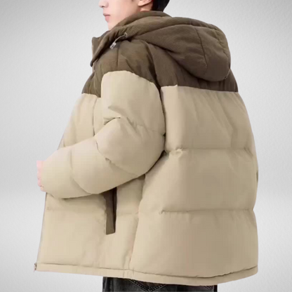 Heren Winterjas – Gewatteerd & Met Capuchon – Warm & Comfortabel