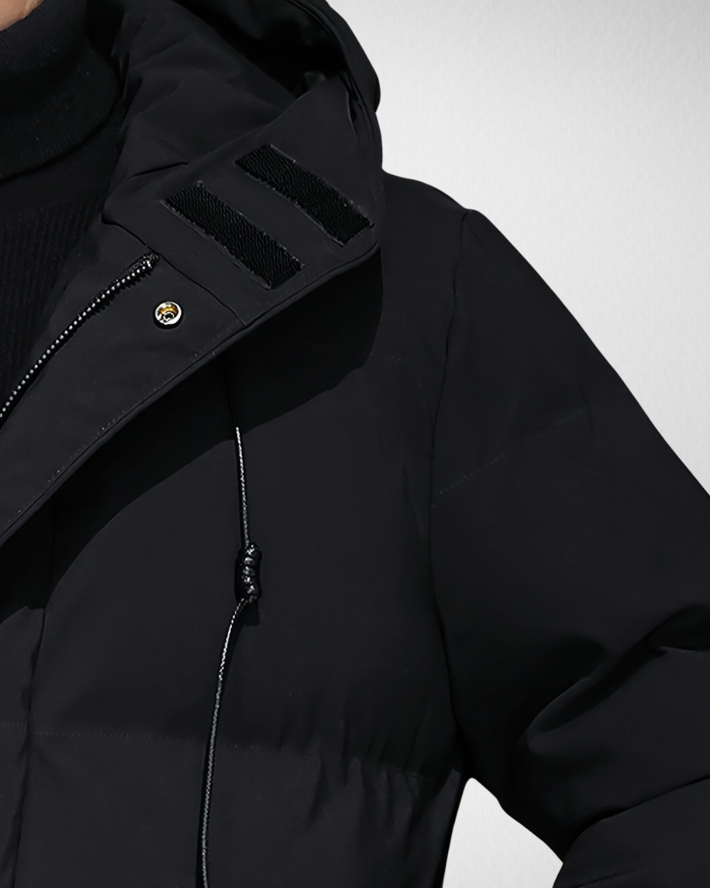 Heren Lange Winterjas – Warm & Functioneel - met Capuchon