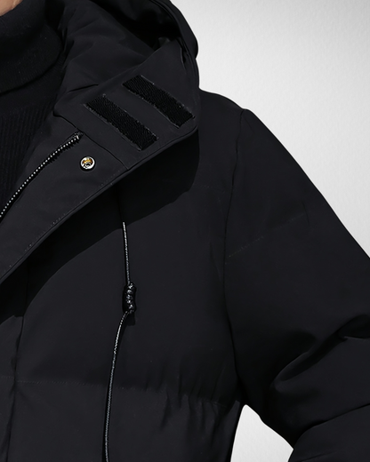 Heren Lange Winterjas – Warm & Functioneel - met Capuchon