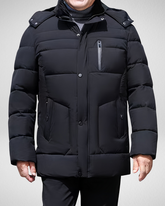 Heren Gewatteerde Jas – Warm & Tijdloos - Winter