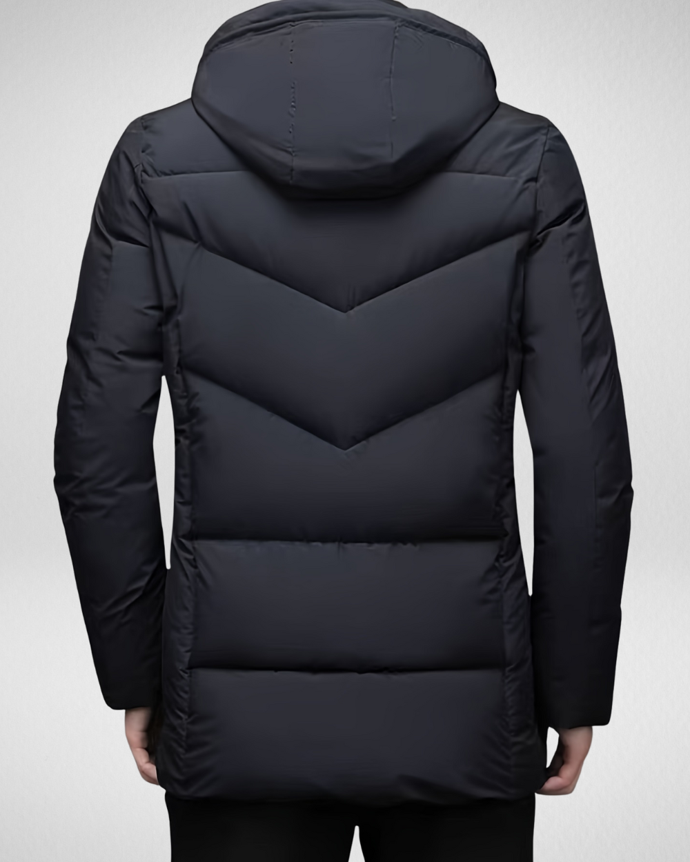 Heren Winter Parka - Gewatteerde Jas - met Capuchon