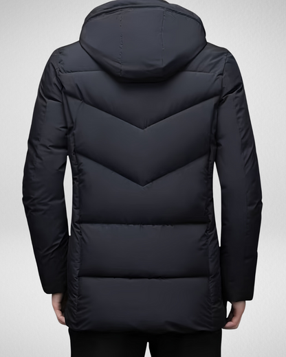 Heren Winter Parka - Gewatteerde Jas - met Capuchon