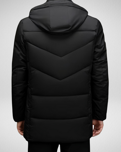 Heren Winter Parka - Gewatteerde Jas - met Capuchon