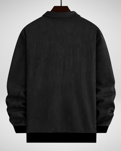 Heren Winterjack – Casual – Met Rits en Opstaande Kraag
