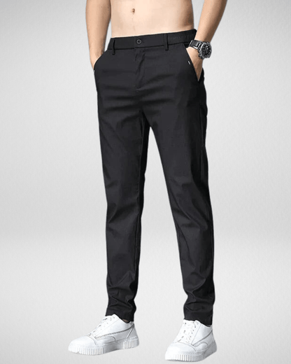 Heren Chino met Slim Fit en Stretch - Roem Herenmode
