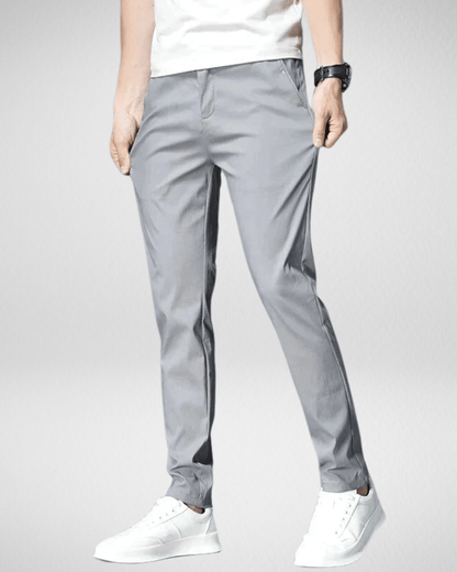 Heren Chino met Slim Fit en Stretch - Roem Herenmode