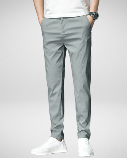 Heren Chino met Slim Fit en Stretch - Roem Herenmode