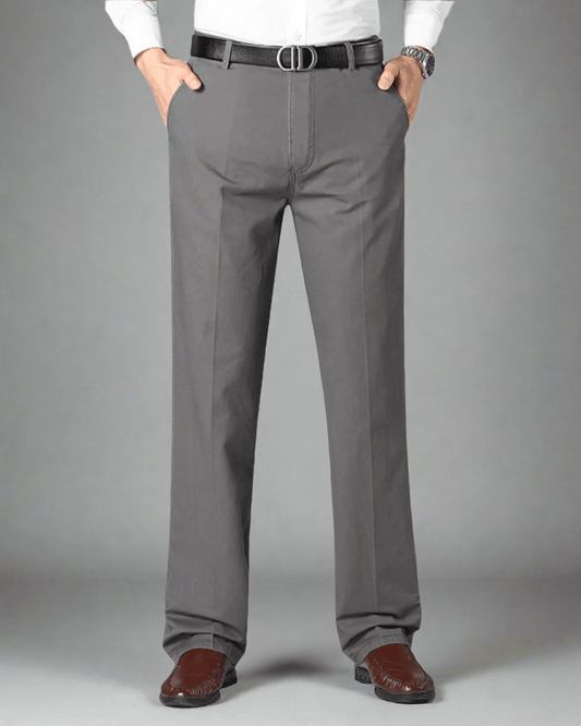 Herenpantalon met Rechte Snit – Tijdloos Design - Roem Herenmode