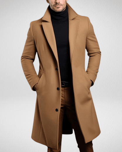 Luxe Mantel Heren - Stijlvolle Jas - Roem Herenmode