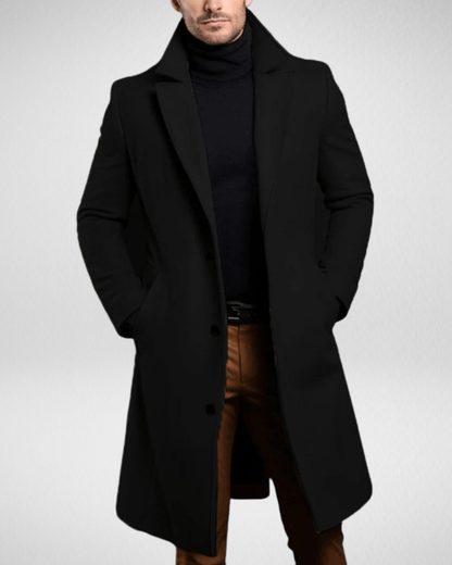 Luxe Mantel Heren - Stijlvolle Jas - Roem Herenmode
