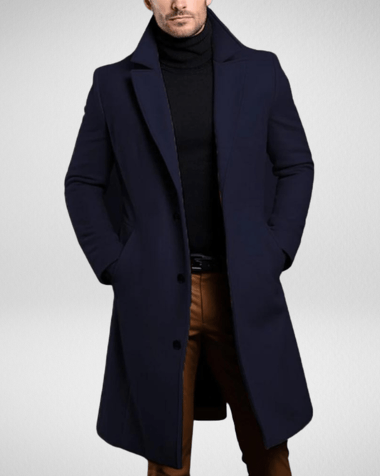 Luxe Mantel Heren - Stijlvolle Jas - Roem Herenmode