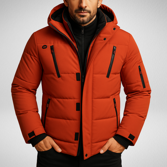 Heren Winterjas – Waterdicht & Warm Gevoerd
