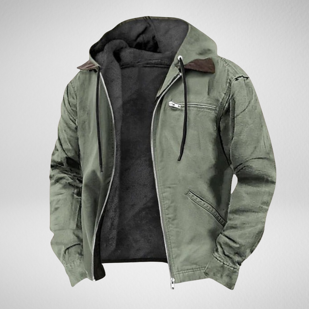 Heren Winterjas – Warme Voering & Stijlvol Design