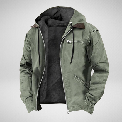 Heren Winterjas – Warme Voering & Stijlvol Design
