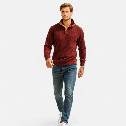 Heren Gebreide Trui – Klassiek Comfort & Moderne Verfijning